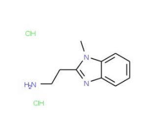 2-(1-Methyl-1H-benzoimidazol-2-yl)-ethylaminedihydrochloride - chemical structure image