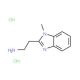 2-(1-Methyl-1H-benzoimidazol-2-yl)-ethylaminedihydrochloride - chemical structure image