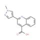 2-(1-Methyl-1H-pyrazol-4-yl)-quinoline-4-carboxylic acid - chemical structure image