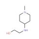 2-(1-Methyl-piperidin-4-ylamino)-ethanol - chemical structure image