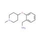 2-(1-Methyl-piperidin-4-yloxy)-benzylamine - chemical structure image