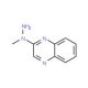 2-(1-Methylhydrazino)quinoxaline (CAS 16621-55-9) - chemical structure image