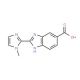 2-(1-Methylimidazol-2-yl)-1H-benzoimidazole-5-carboxylic acid - chemical structure image