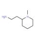 2-(1-Methylpiperidin-2-yl)ethanamine (CAS 18128-28-4) - chemical structure image