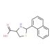 2-(1-Naphthyl)-1,3-thiazolidine-4-carboxylic acid - chemical structure image