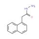 2-(1-Naphthyl)acetohydrazide (CAS 34800-90-3) - chemical structure image