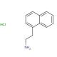 2-(1-Naphthyl)ethylamine hydrochloride (CAS 942-05-2) - chemical structure image