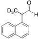 2-(1-Naphthyl)propionaldehyde-d3 (CAS 52417-52-4) - chemical structure image