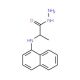 2-(1-Naphthylamino)propanohydrazide - chemical structure image