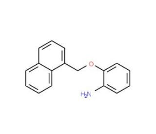 2-(1-Naphthylmethoxy)aniline - chemical structure image