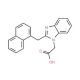 [2-(1-naphthylmethyl)-1H-benzimidazol-1-yl]acetic acid - chemical structure image