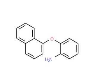 2-(1-Naphthyloxy)aniline - chemical structure image