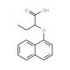 2-(1-Naphthyloxy)butanoic acid - chemical structure image