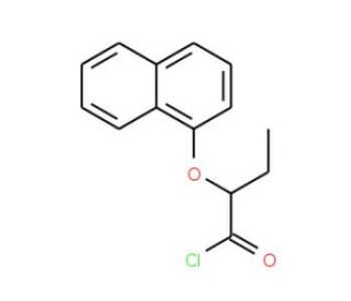 2-(1-naphthyloxy)butanoyl chloride - chemical structure image