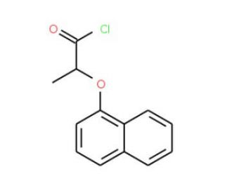 2-(1-naphthyloxy)propanoyl chloride - chemical structure image