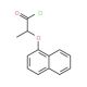 2-(1-naphthyloxy)propanoyl chloride - chemical structure image