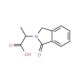 2-(1-Oxo-1,3-dihydro-2H-isoindol-2-yl)-propanoic acid (CAS 67266-14-2) - chemical structure image