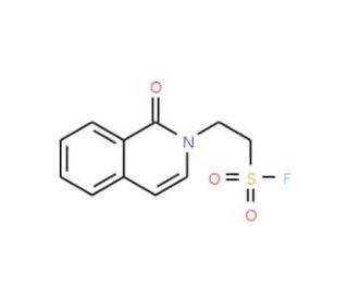 2-(1-oxoisoquinolin-2(1H)-yl)ethanesulfonyl fluoride - chemical structure image