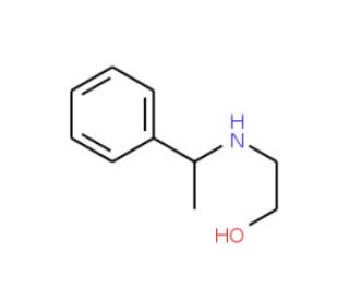 2-(1-Phenyl-ethylamino)-ethanol (CAS 1331-41-5) - chemical structure image
