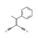 2-(1-Phenylethylidene)malononitrile 的分子结构, CAS编号: 5447-87-0 2-(1-Phenylethylidene)malononitrile (CAS 5447-87-0) - chemical structure image