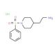 {2-[1-(Phenylsulfonyl)piperidin-4-yl]ethyl}aminehydrochloride - chemical structure image