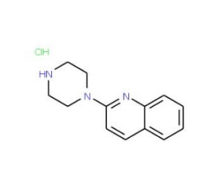 2-(1-Piperazinyl)quinoline hydrochloride - chemical structure image