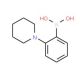 2-(1-Piperidinyl)phenylboronic acid (CAS 1050505-85-5) - chemical structure image