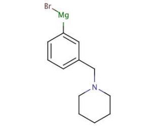 [2-(1-Piperidinylmethyl)phenyl]magnesium bromide solution (CAS 480424-81-5) - chemical structure image