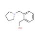[2-(1-Pyrrolidinylmethyl)phenyl]methanol (CAS 91271-58-8) - chemical structure image