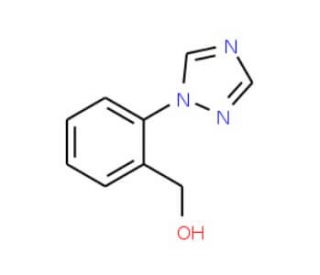[2-(1H-1,2,4-Triazol-1-yl)phenyl]methanol (CAS 914349-48-7) - chemical structure image