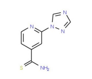 2-(1H-1,2,4-triazol-1-yl)pyridine-4-carbothioamide - chemical structure image