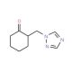 2-(1H-1,2,4-Triazol-1-ylmethyl)cyclohexanone (CAS 313492-86-3) - chemical structure image