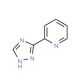 2-(1H-1,2,4-triazol-3-yl)pyridine (CAS 23195-62-2) - chemical structure image