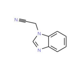 2-(1H-1,3-benzodiazol-1-yl)acetonitrile - chemical structure image