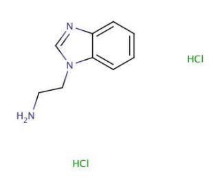 2-(1H-1,3-benzodiazol-1-yl)ethan-1-amine dihydrochloride - chemical structure image