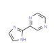 2-(1H-2-Imidazolyl)pyrazine (CAS 119165-68-3) - chemical structure image