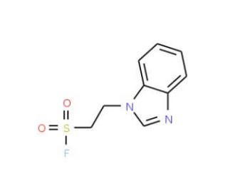2-(1H-benzimidazol-1-yl)ethanesulfonyl fluoride - chemical structure image