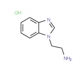 2-(1H-Benzimidazol-1-yl)ethylamine hydrochloride - chemical structure image