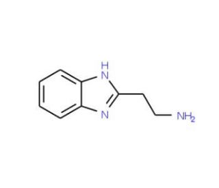 2-(1H-benzimidazol-2-yl)ethanamine (CAS 29518-68-1) - chemical structure image