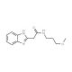 2-(1H-benzimidazol-2-yl)-N-(3-methoxypropyl)acetamide - chemical structure image