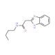 2-(1H-benzimidazol-2-yl)-N-butylacetamide (CAS 91600-55-4) - chemical structure image