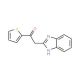 2-(1H-Benzoimidazol-2-yl)-1-thiophen-2-yl-ethanone - chemical structure image