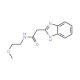 2-(1H-Benzoimidazol-2-yl)-N-(2-methoxy-ethyl)-acetamide - chemical structure image
