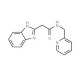 2-(1H-Benzoimidazol-2-yl)-N-pyridin-2-ylmethyl-acetamide - chemical structure image