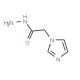 2-(1H-imidazol-1-yl)acetohydrazide (CAS 56563-00-9) - chemical structure image