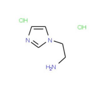 2-(1H-Imidazol-1-yl)ethylamine dihydrochloride (CAS 93668-43-0) - chemical structure image