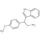 2-(1H-indol-3-yl)-2-(4-methoxyphenyl)ethanamine - chemical structure image