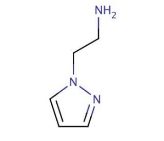 2-(1H-pyrazol-1-yl)ethan-1-amine (CAS 101395-71-5) - chemical structure image