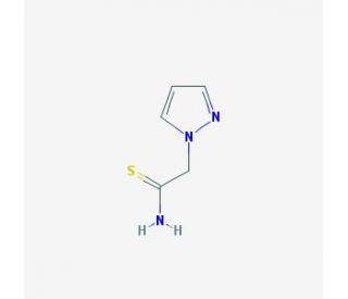 2-(1H-pyrazol-1-yl)ethanethioamide - chemical structure image