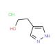 2-(1H-Pyrazol-4-yl)-ethanol hydrochloride - chemical structure image